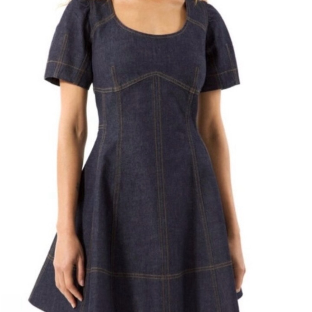 Tanya Taylor Mia Denim Dress